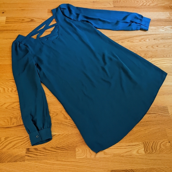 Teal Blu Pepper shift dress - Picture 8 of 9